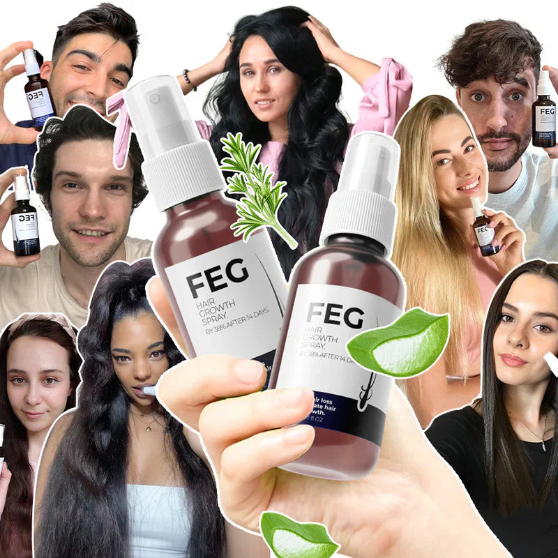 best Quality Most Viral FEG Plus Hair Growth Spray With Free Delivery