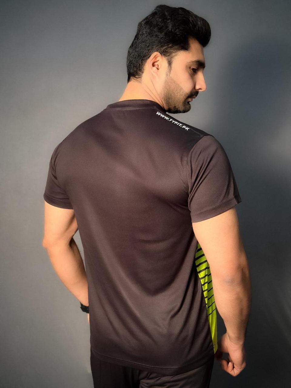 Men printed half sleeve t shirt