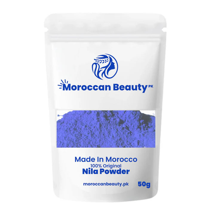 100 % Original Moroccan Blue Nila Skin Whitening Powder