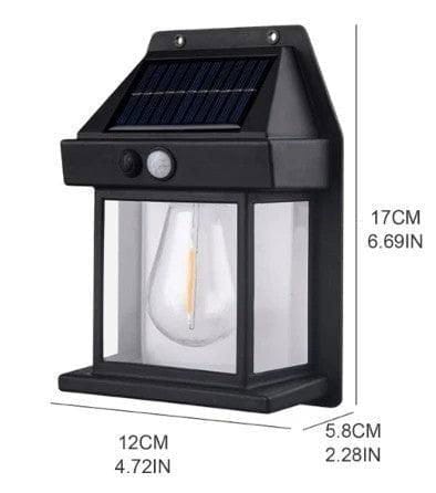 Solar Outdoor Wall Light with Motion Sensor