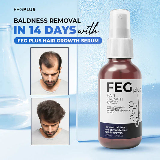 best Quality Most Viral FEG Plus Hair Growth Spray With Free Delivery