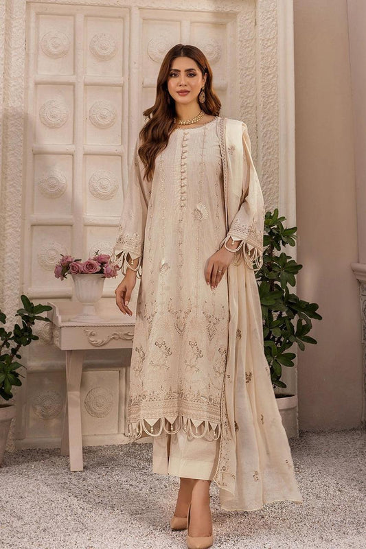 3PC WOMEN UNSTITCHED SUIT-MUHAMMAD TUAHA