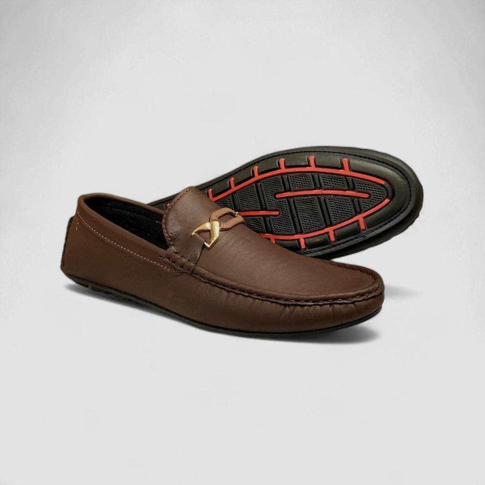 Men Leather semi formal shoes