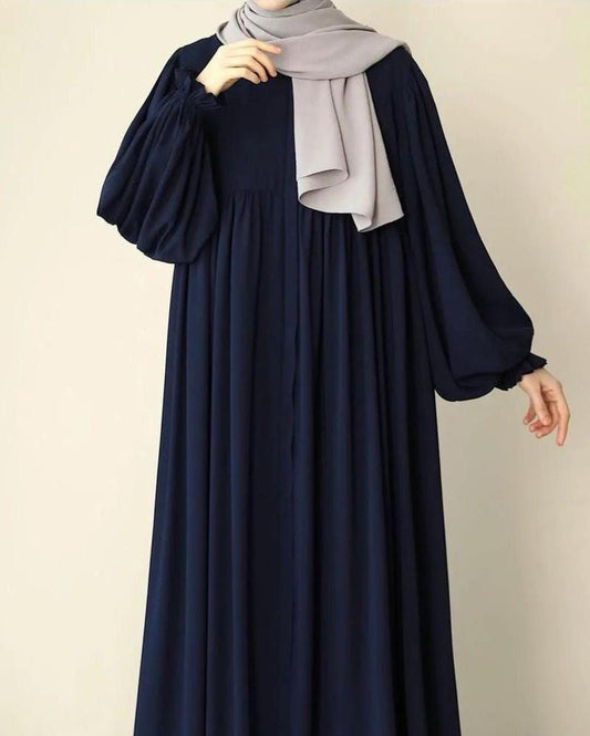Maxi abaya with stoler
