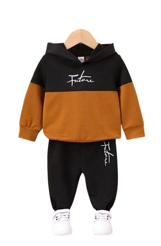 Boys winter printed tracksuit