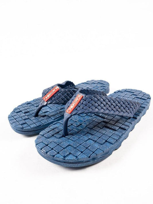 Men blue foxy slipper -04
