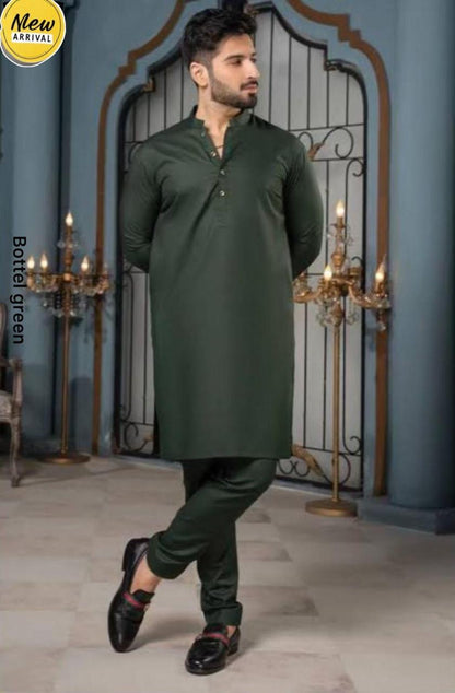 1px Men Stitched wash ans wear suit