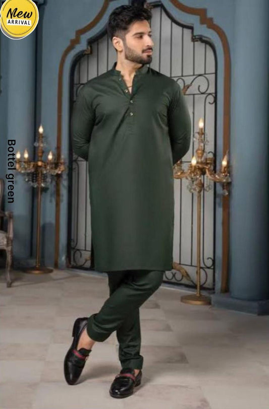 1px Men Stitched wash ans wear suit