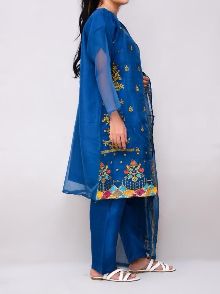 3Pcs women suit emboridered suit