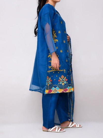 3Pcs women suit emboridered suit