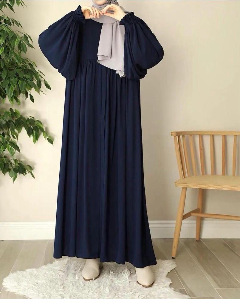 Maxi abaya with stoler