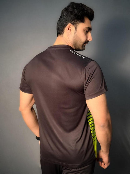 Men printed half sleeve t shirt