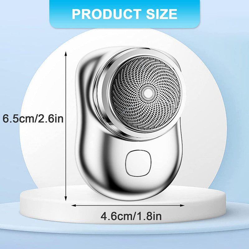 Mini Shaver  Portable Electric Shaver Type-c Fast Charging Pocket Razor Beard Trimmer Shaving Machine