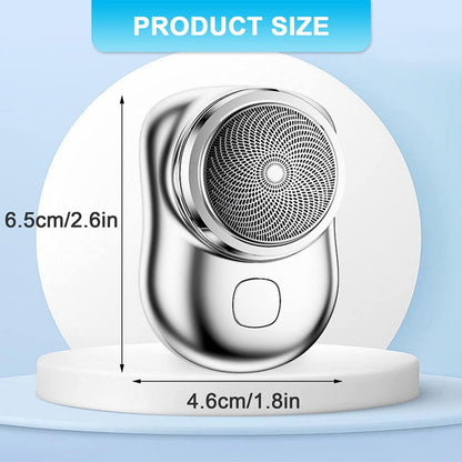Mini Shaver  Portable Electric Shaver Type-c Fast Charging Pocket Razor Beard Trimmer Shaving Machine