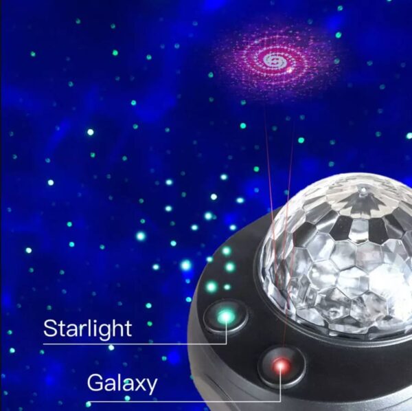 Galaxy Ocean Wave Light Projector