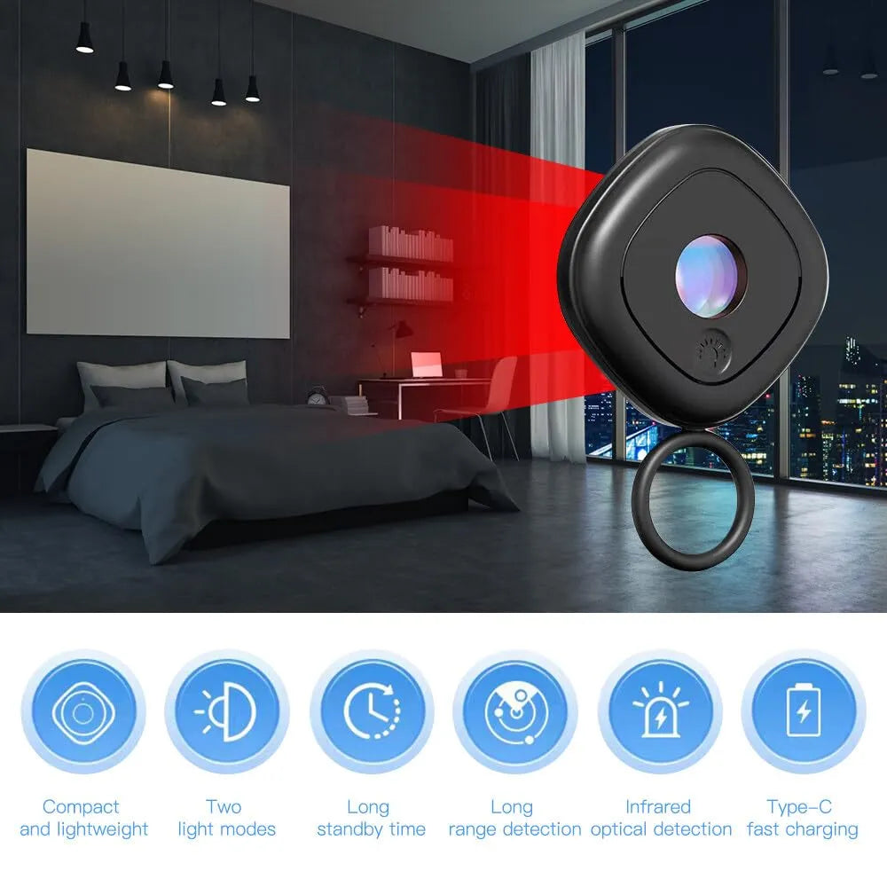 Hidden Camera Detector – Portable Spy Camera