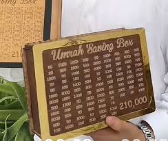 Umrah Saving box 280 days for 210,000 With Best Quality