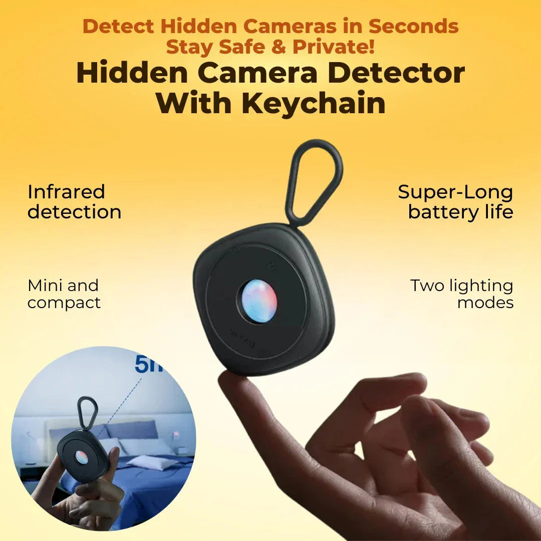 Hidden Camera Detector – Portable Spy Camera