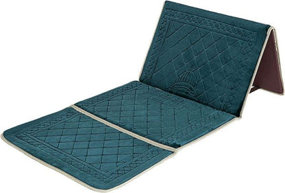 Foldable imported jai namaz 2 in 1 prayer mat