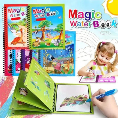 Magic Drawing Book + Free Magic Pen  📖