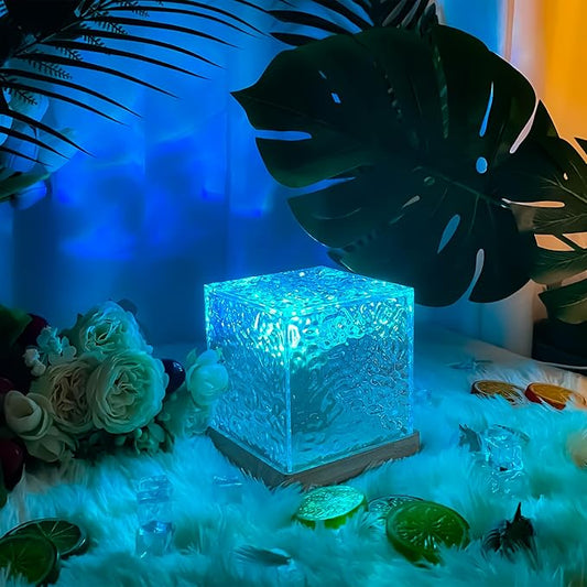 Dynamic Water Ripple Lamp Projector with 16 colours and remote/Free Delivery