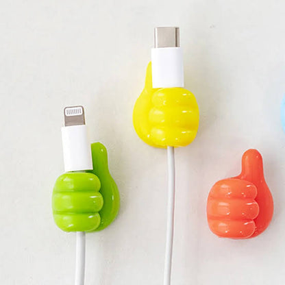 10 Pcs Silicone Thumb Wall Hooks