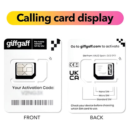 UK International SIM Card for Android & iPhone – Ideal for Travel, Study, and Business. Stay Connected Anywhere