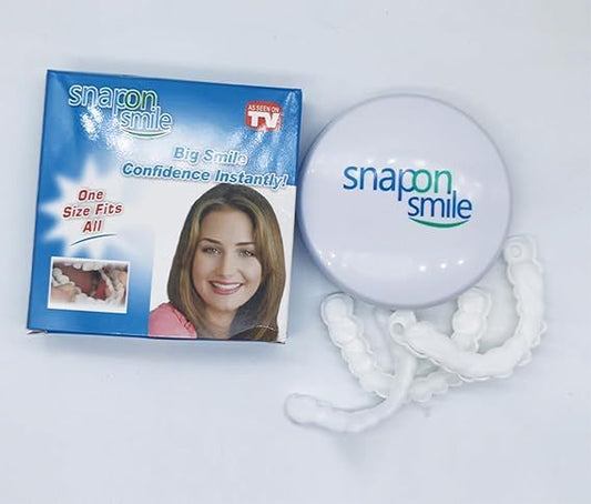 2PC Adjustable Snap On Smile Veneers Teeth For Men And Women