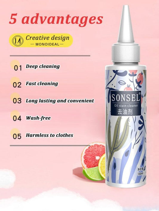 Powerful 100ml Laundry Stain Remover