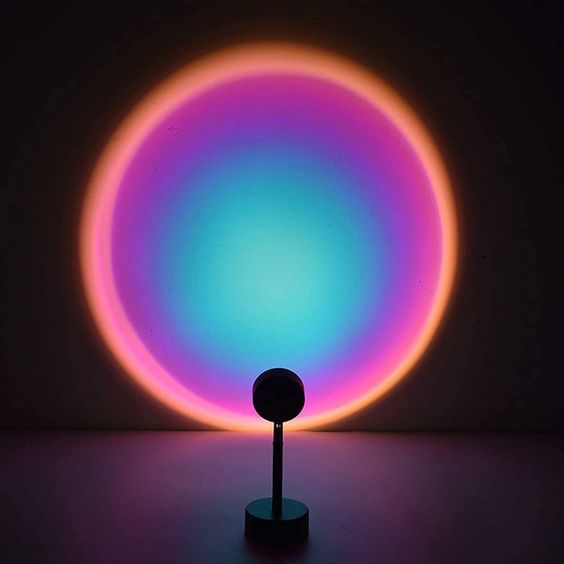 Sunset Lamp (WITH REMOTE) 16 Colors LED Changing 3-in-1 Sunset Light lamp