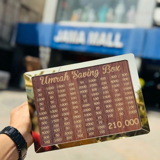 Umrah Saving box 280 days for 210,000 With Best Quality